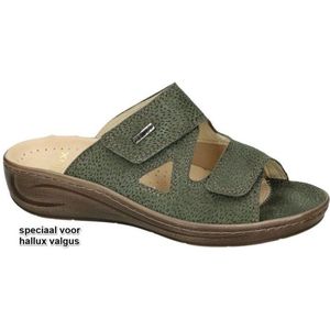 Fidelio Hallux -Dames - groen donker - slippers & muiltjes - maat 36