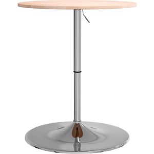 vidaXL Bartafel - Bartafels - Statafel - Statafeltje - Bartafel Ø 60x89,5 cm massief eikenhout