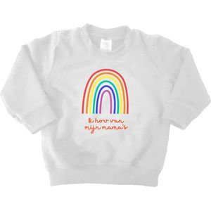Sweater - I love my moms - Maat 56 - Rainbow Garden