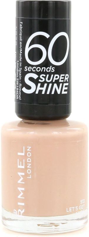 Rimmel - 60 Seconds - Nagellak - 513 Let's Get Nude - 3-in-1 Technologie