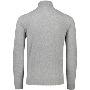 Gebreid jack met ritssluiting