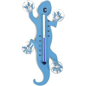 Thermometer Binnen En Buiten - Weerstation Binnen En Buiten - Thermometer Binnen Digitaal - LichtBlauw