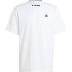 adidas Sportswear Mesh-Back T-shirt - Heren - Wit- XL