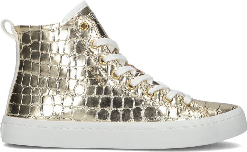 Guess - Elga Hoge Sneakers - Goud - Dames
