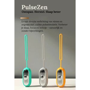 PulseZen Slaaphulp | Slaaptrainer | Kalmeermiddel | Pulsstimulatie | Oranje