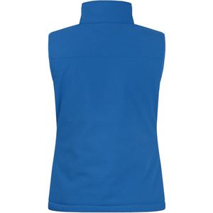 Clique - Padded Softshell Vest - Kobalt - Gewatteerde Bodywarmer
