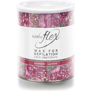 ItalWax Flex Wax Raspberry - Framboos Wax 800 ml - Perfecte Hars Voor Zachte Huid