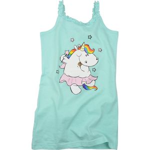 Pummel Einhorn - Chubby Unicorn - Eenhoorn - Jurk - Mintgroen - Katoen - Maat 98/104