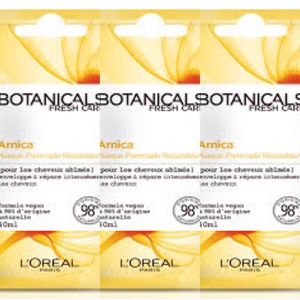 L'Oréal Paris Botanicals Arnica Masque Pommade Réparateur pour Cheveux Abîmés (6X40 ml)