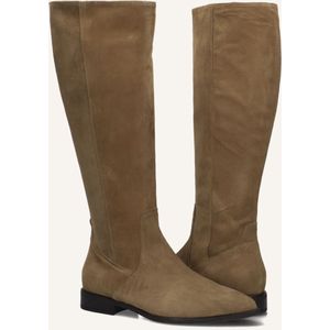Stefano Lauran - Overknee-laarzen - Bruin - Suède