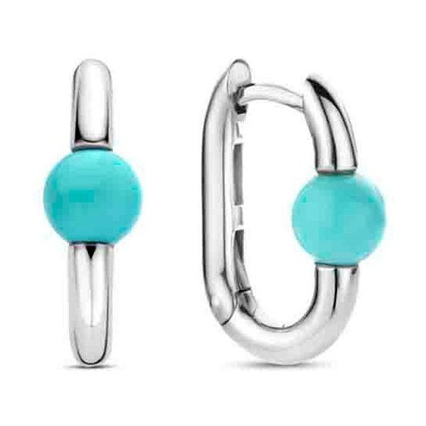 Ti sento-milano 7597tq oorbellen met steen zilver-turquoise 6 mm - Sieraden  online kopen? Mooie collectie jewellery van de beste merken op beslist.nl