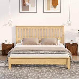 vidaXL Nachtkastjes - Set van 2 - Bruin Eikenhout Nachtkastje - Kastje - Meubilair - Houten Kast - Modern Nachttafel - Bruine Eiken - Bedroom Furniture - Living Room Decor