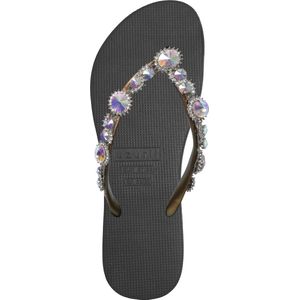 Uzurii Chrystal Marilyn Slippers - Dames - Zwart - Maat 41/42