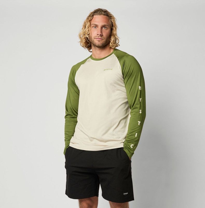 Mystic Bolt L/S Quickdry - 240157 - Moss - XL - Men