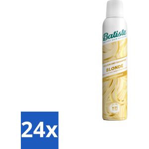 24 x Batiste - Hint of Colour Light Blond - Droogshampoo - Verfrist en Verlevendigt Lichtblond Haar - 200ml - Droogshampoo - Blond Haar - Haarverf - Haarverfrisser - Haarvolume