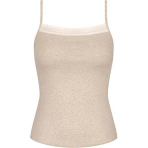 Sloggi dames hemd GO Ribbed Crop Top - M - Creme