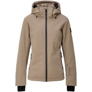 Nordberg dames ski jas - Oslo - taupe - ski-jas - maat 3XL