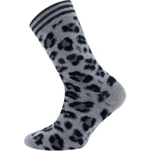 Kindersokken Grijs met Wildlife print - 31/34