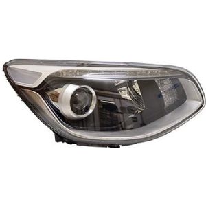 Kia Soul, 2014 - 2017 - koplamp, H7+LED, zwart, rechts