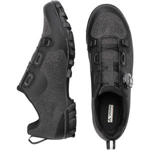VAUDE TVL Skoj Fietsschoenen - Zwart - Gebreid Buitenkant - Reflecterende Elementen