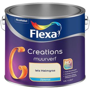 Flexa - Creations Muurverf Zijdemat - Iets Helmgras - Mengverf - 2.5 Liter