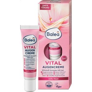 Balea Oogcreme anti rimpel - Oogcreme tegen donkere kringen en wallen - 15 ml