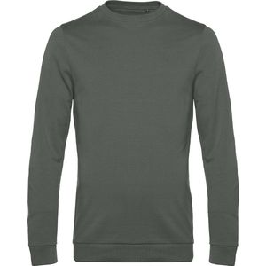 Sweater 'French Terry' B&C Collectie maat S Millennial Khaki
