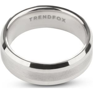 Tungsten Ring Heren Zilver Kleurig - Wolfraam - Ringen Mannen - Cadeau voor Man - Mannen Cadeautjes Accesoires