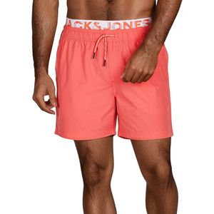 Jack & Jones Heren Short MAUI JJSWIM regular fit Rood L Volwassenen