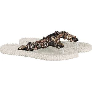 Ilse Jacobsen Slippers met stoffen band CHEERFUL05 - 120 Creme | Creme