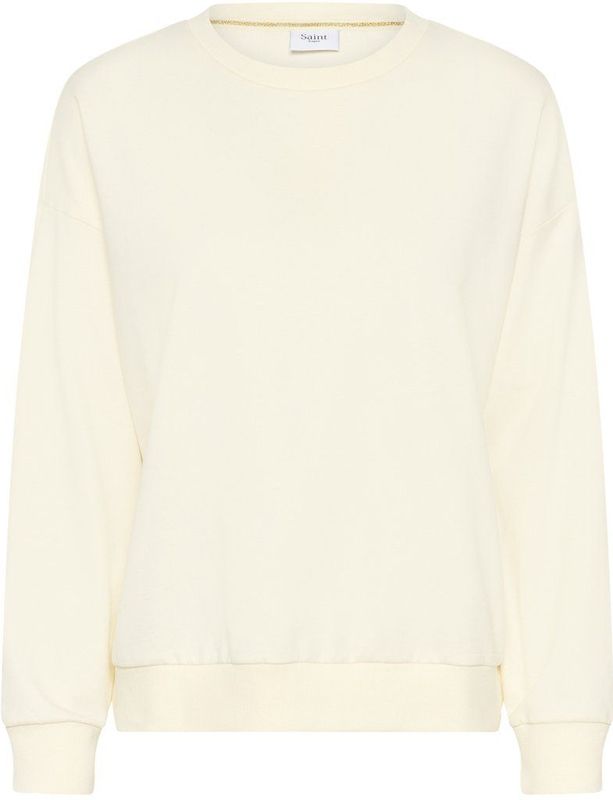 Saint Tropez - Sweatshirt - Beige - Katoen