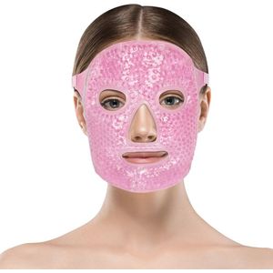 Verkoelend oogmasker voor gezicht - Vermindert zwellingen en donkere kringen, Warm en koud kompres voor SPA, hoofdpijn en huidverzorging