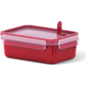 emsa Microwave box CLIP & MICRO, 1.0 liter, rood