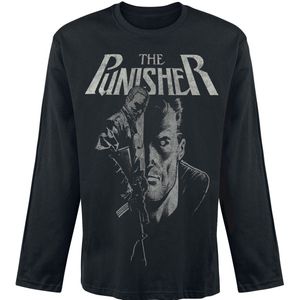 The Punisher Punisher Rifle Heren Shirt met lange mouwen - zwart - M