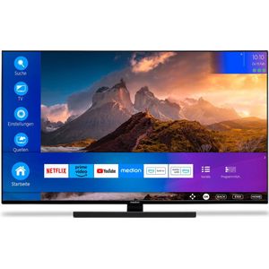 MEDION X15027 (MD 30986) 125,7 cm (50 inch) QLED TV (Smart TV, 4K, Dolby Vision HDR, Dolby Atmos, Subwoofer, Netflix, Prime Video, PVR, Bluetooth, MEMC, Micro Dimming)