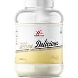 XXL Nutrition - Whey Delicious - Salted Caramel / Karamel Zeezout - Wei Eiwitpoeder met BCAA & Glutamine, Proteïne poeder, Eiwit shake, Whey Protein - 450 gram