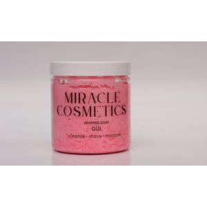 Rose - Whipped Soap & Shave Cream | 150g | Miracle Cosmetics