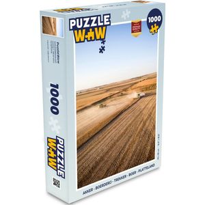 Puzzel Akker - Boerderij - Trekker - Boer - Platteland - Legpuzzel - Puzzel 1000 stukjes volwassenen
