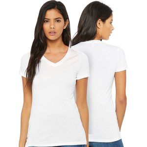 Anti Zweet Shirt - V-Hals – Krexs - Ingenaaide Okselpads – Anti Transpirant – Ondershirt - Wit - Dames