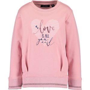 Blue Seven - Girls sweater - roze - Maat 116