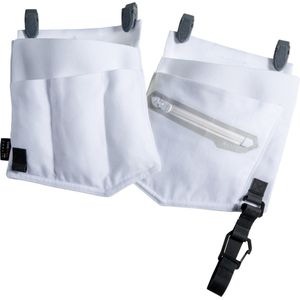 Spijkers - Set van 2 Spijkerzakken - Zwart - 100% Polyamide - Met Ruime Vakken