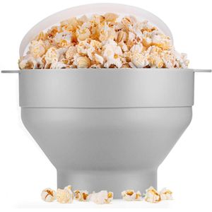 Popcorn Maker - Opvouwbare Siliconen Kom voor Magnetron - Gezonde Snack en Gemakkelijk in Gebruik
