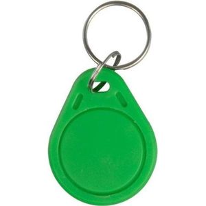 OTRONIC® Groen | RFID Tag sleutelhanger druppel | 13,56Mhz | 1K S50 | Mifare Classic