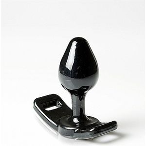 Perfect Fit - Strap On Butt Plug Small Zwart - Plug
