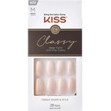 KISS Classy Nails Collection - Kunstnagels - Franse Nagels - Hoogglanzend - Inclusief Nagellijm en Vijl