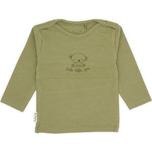 CuteLY KOALA PRINT Baby Longsleeve/Shirt  Khaki/Groen