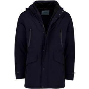 Pierre Cardin - Winterjas - Donkerblauw - Effen - Polyamide