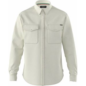 Replay Heren Overhemd WHITE COTTON TWILL regular fit Wit L Volwassenen