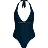 Tommy Hilfiger - Uw0uw05850 - Badpak - Donker Navy Blauw