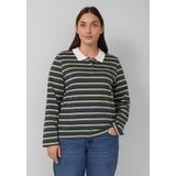 s.Oliver - Shirt - Gemengde Kleuren - Gestreept - Lange Mouw